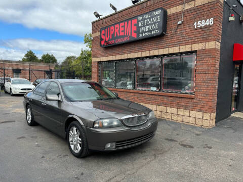 2004 Lincoln LS for sale at Supreme Motor Groups in Detroit MI