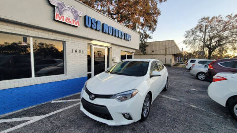 2014 Toyota Corolla for sale at M & M USA Motors INC in Kissimmee FL