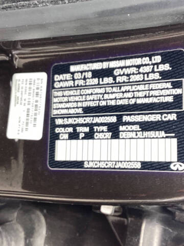 2018 Infiniti QX30 Premium