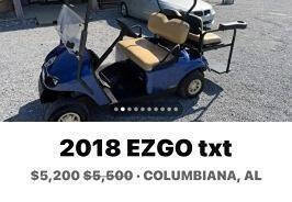 2018 E-Z-GO TXT