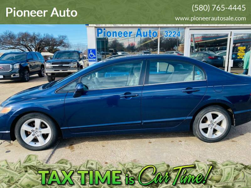2006 Honda Civic for sale at Pioneer Auto in Ponca City OK