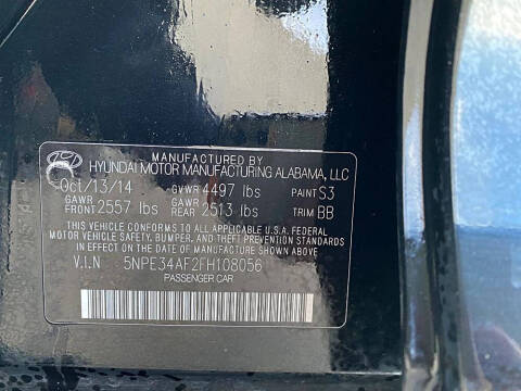 2015 Hyundai Sonata Sport