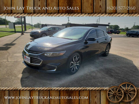 2018 Chevrolet Malibu for sale at John Lay Truck and Auto Sales in Independence KS