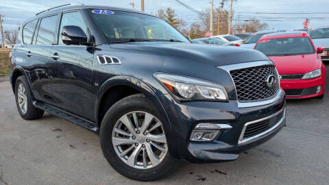 2015 Infiniti QX80 for sale at Dixie Automotive Imports in Fairfield OH