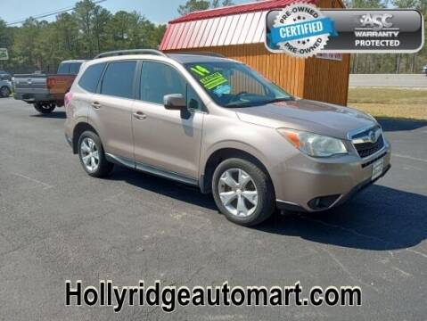 2014 Subaru Forester for sale at Holly Ridge Auto Mart in Holly Ridge NC
