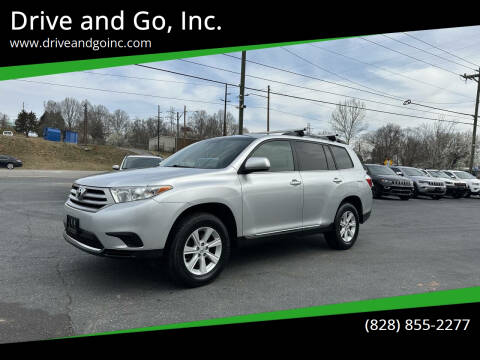 2013 Toyota Highlander for sale at Drive and Go, Inc. in Hickory NC