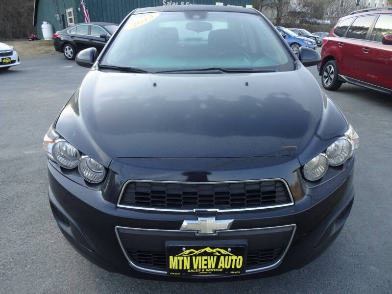 2013 Chevrolet Sonic for sale at MOUNTAIN VIEW AUTO in Lyndonville VT