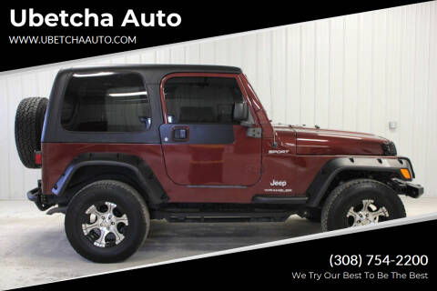 2003 Jeep Wrangler for sale at Ubetcha Auto in Saint Paul NE