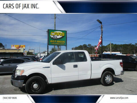 2014 Ford F-150 for sale at CARS OF JAX INC. in Jacksonville FL