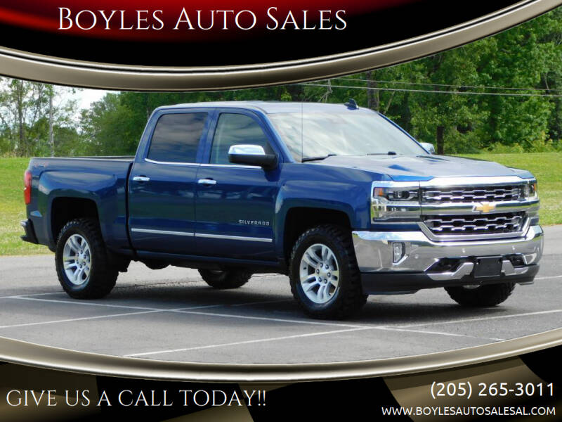 2016 Chevrolet Silverado 1500 for sale at Boyles Auto Sales in Jasper AL