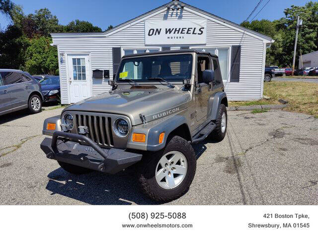 2004 Jeep Wrangler For Sale In Putnam, CT ®
