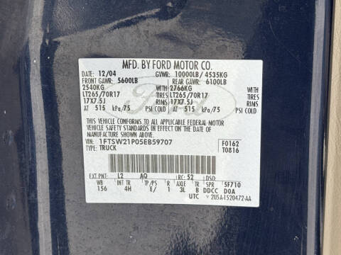 2005 Ford F-250 Super Duty Lariat