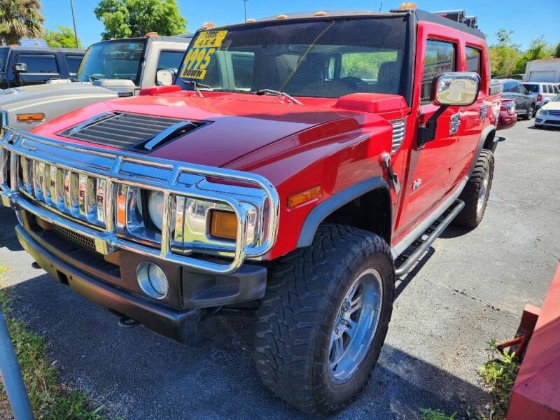 2005 HUMMER H2 SUT for sale at Tony's Auto Sales in Jacksonville FL