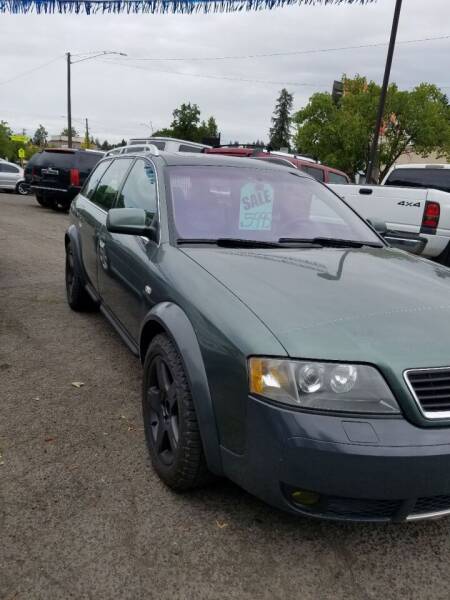 2002 Audi A6 allroad for sale at 2 Way Auto Sales in Spokane Valley WA