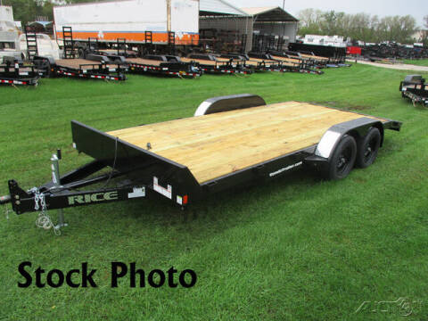 2021 Rice Trailers Car Hauler FMCR8218 for sale at Rondo Truck & Trailer in Sycamore IL