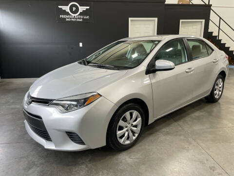 2015 Toyota Corolla for sale at Premier Auto LLC in Vancouver WA