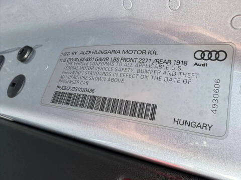 2016 Audi TT 2.0T quattro