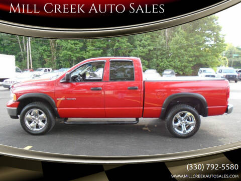 2005 Dodge Ram Pickup 1500 for sale at Mill Creek Auto Sales in Youngstown OH