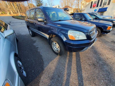 2004 Honda Pilot for sale at STURBRIDGE CAR SERVICE CO in Sturbridge MA