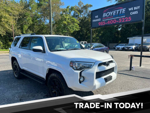 2019 Toyota 4Runner for sale at Boyette Auto Sales in Covington LA