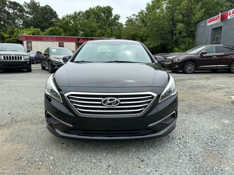 2015 Hyundai Sonata for sale at REDLINE AUTO SALES in Durham NC