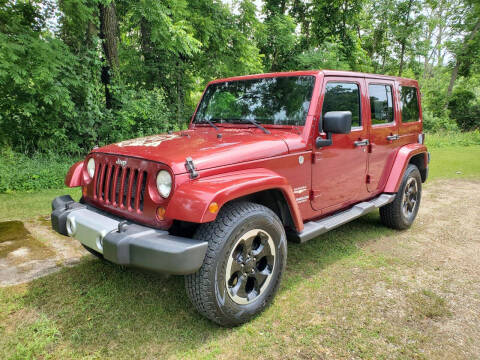 2012 Jeep Wrangler Unlimited for sale at COOP'S AFFORDABLE AUTOS LLC in Otsego MI