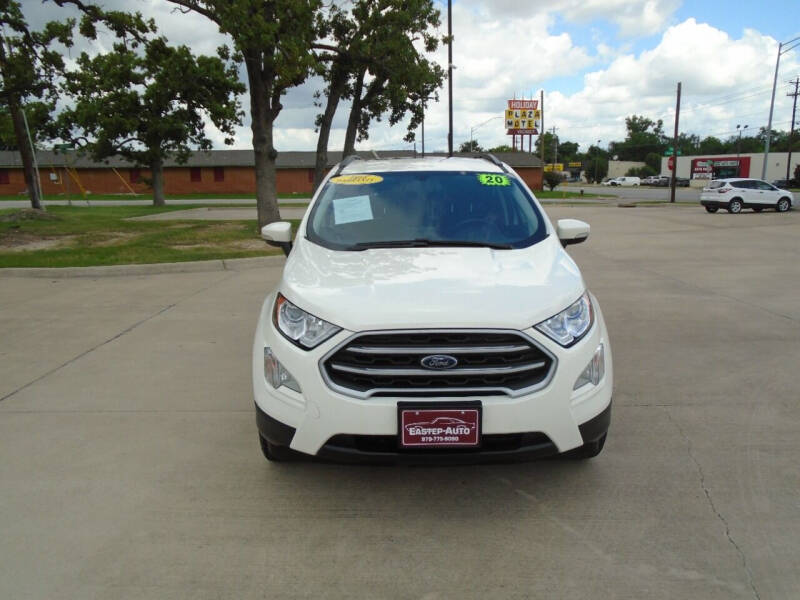 2020 Ford EcoSport for sale at Eastep Auto Sales in Bryan TX