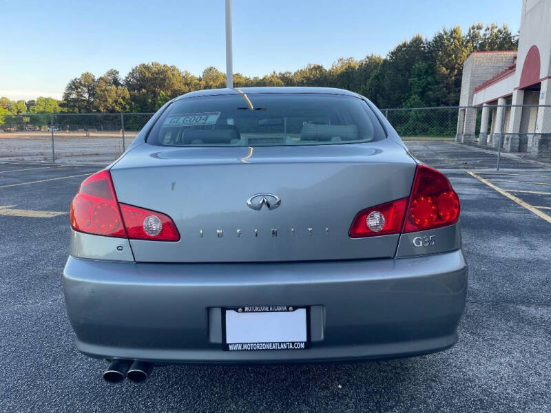 2006 Infiniti G35