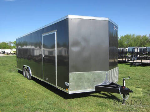 2025 Cross Enclosed Car Hauler 824TA-ALPH for sale at Rondo Truck & Trailer in Sycamore IL