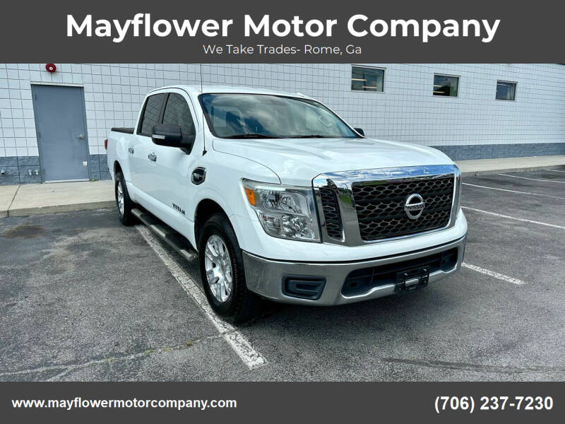 2017 Nissan Titan for sale at Mayflower Motor Company in Rome GA