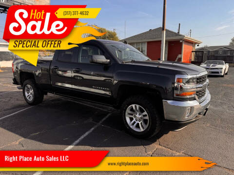 2018 Chevrolet Silverado 1500 for sale at Right Place Auto Sales LLC in Indianapolis IN