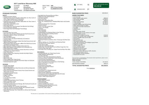 2017 Land Rover Discovery HSE
