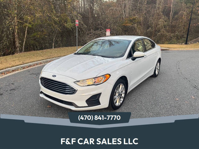 2019 Ford Fusion SE's photo