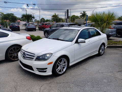 2013 Mercedes-Benz C-Class for sale at JAH MOTORSPORT CORP OF FLORIDA in Cocoa FL