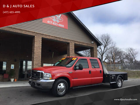 2002 Ford F-350 Super Duty for sale at D & J AUTO SALES in Joplin MO