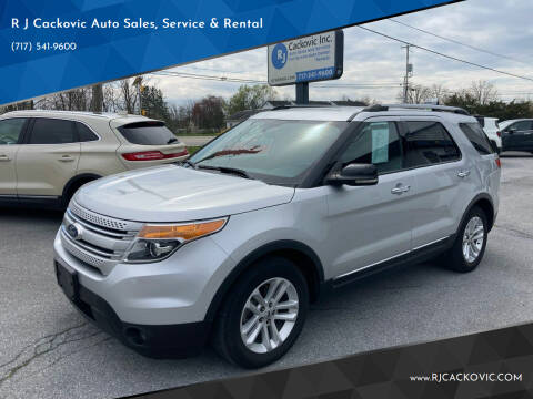 2011 Ford Explorer for sale at R J Cackovic Auto Sales, Service & Rental in Harrisburg PA