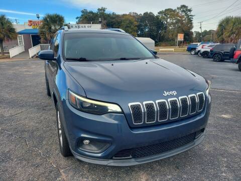 2019 Jeep Cherokee for sale at Sun Coast City Auto Sales in Mobile AL
