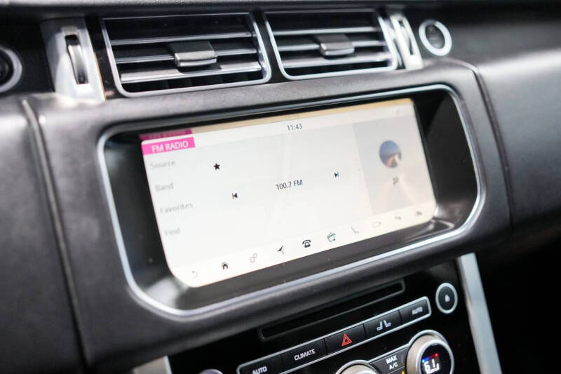 2017 Land Rover Range Rover Supercharged