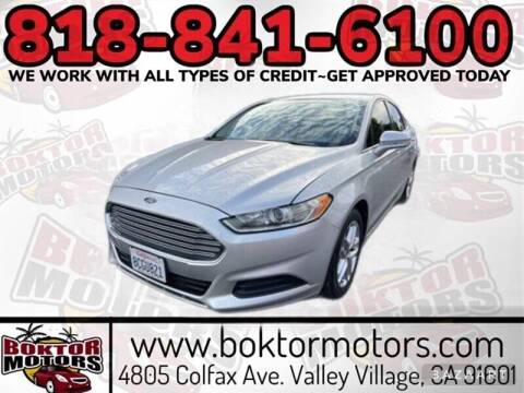 2013 Ford Fusion for sale at Boktor Motors in North Hollywood CA