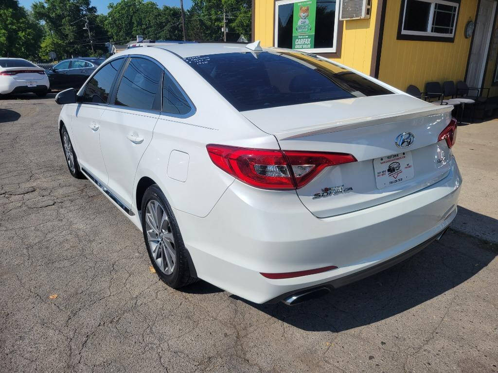 2016 Hyundai SONATA for sale at DAGO'S AUTO SALES LLC in Dalton, GA