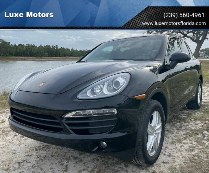 2013 Porsche Cayenne for sale at Luxe Motors in Fort Myers FL
