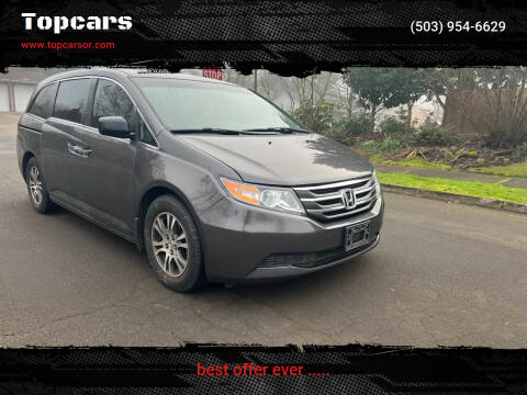 2013 Honda Odyssey for sale at Topcars in Wilsonville OR