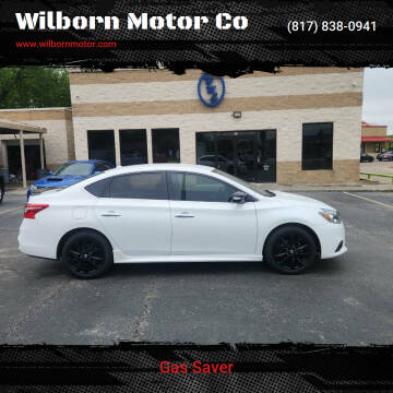 2018 Nissan Sentra for sale at Wilborn Motor Co in Fort Worth TX