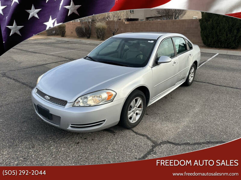 2013 Chevrolet Impala for sale at Freedom Auto Sales in Albuquerque NM