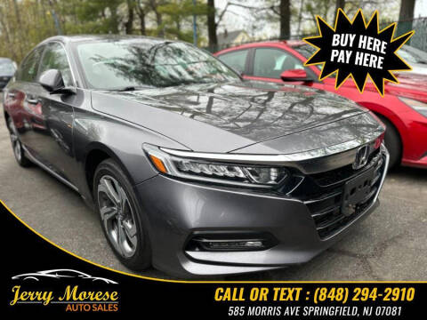 2018 Honda Accord for sale at Jerry Morese Auto Sales LLC in Springfield NJ