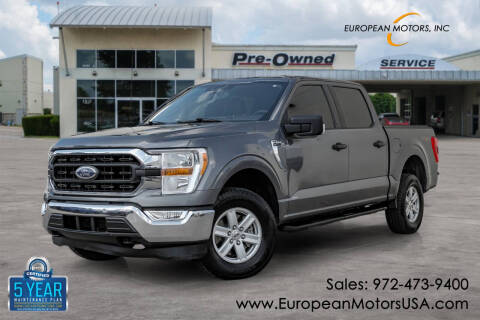 2021 Ford F-150 for sale at European Motors Inc in Plano TX