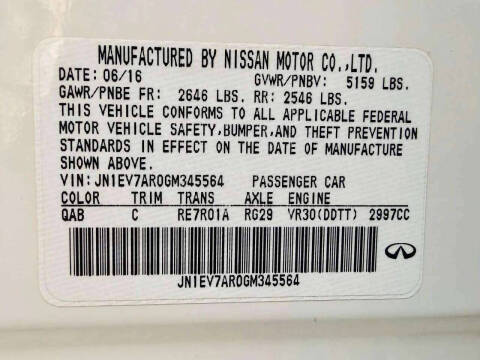 2016 Infiniti Q50 3.0T Premium