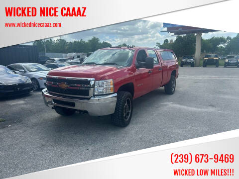 2012 Chevrolet Silverado 3500HD for sale at WICKED NICE CAAAZ in Cape Coral FL