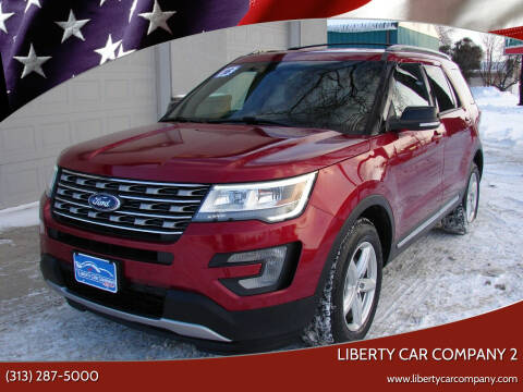 2016 Ford Explorer for sale at Liberty Car Company - II in Waterloo IA