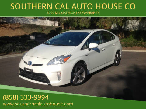 2015 Toyota Prius for sale at SOUTHERN CAL AUTO HOUSE in San Diego CA